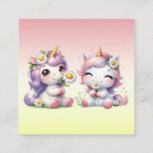 Schatzsuchkarten für Party 2.5" x 2.5" Begleitkarte (Rückseite)