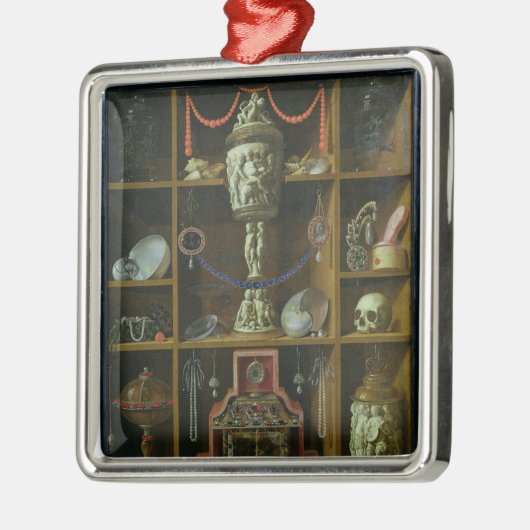 Schatztruhe, 1666 ornament aus metall (Links)