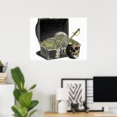 Schatztruhe 1 poster (Heimbüro)