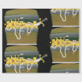 Schatztruhe Geschenkpapier (Flach)