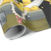 Schatztruhe Geschenkpapier (Rolleneckpunkt)