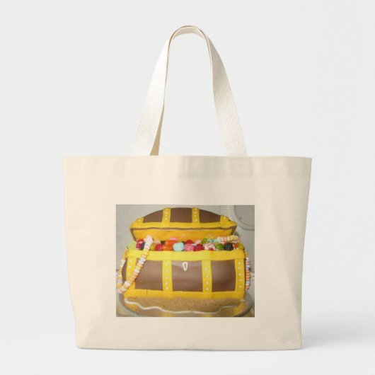 Schatztruhe Jumbo Stoffbeutel (Vorne)