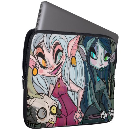 Schatztruhe Laptopschutzhülle (Vorne Rechts)