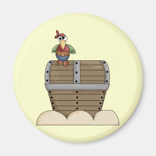 Schatztruhe Magnet (Vorne)