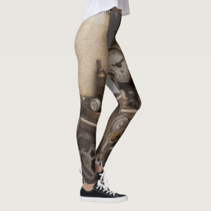 Schatztruhe mit Gängen Leggings