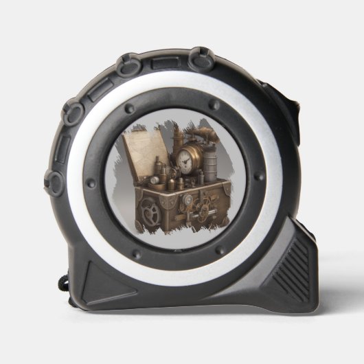 Schatztruhe mit Gängen Maßband (Vorderseite)