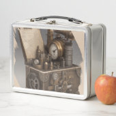 Schatztruhe mit Gängen Metall Brotdose (Beispiel)