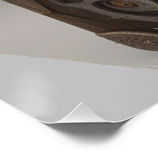 Schatztruhe mit Gängen Poster (Ecke)