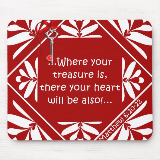 Schatztruhe Mousepad (Vorne)