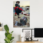 Schatztruhe Poster (Heimbüro)