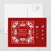 Schatztruhe! Postkarte (Vorne/Hinten)