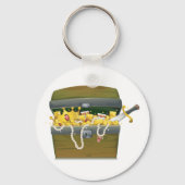 Schatztruhe Schlüsselanhänger (Rückseite)