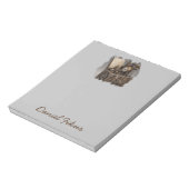 Schatztruhen Personalisiert Notizblock (Rotiert)