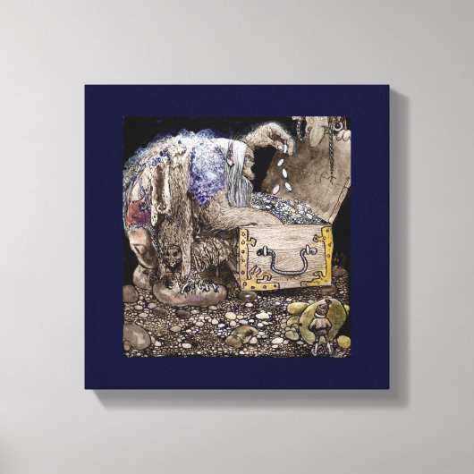 Schatztrull Leinwanddruck (Vorderseite)