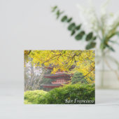 Schatzturm Pagoda, San Francisco Postkarte (Stehend Vorderseite)