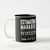 Schätzung des Managers Zweifarbige Tasse (Links)