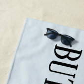 Schau, aber Touch nicht lustig Strandtuch (Beispiel)