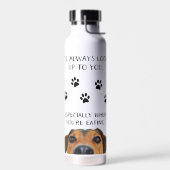 Schau auf deinen lustigen Hund Trinkflasche (Links)