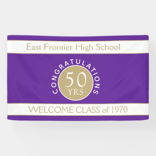 Schau! Banner CUSTOM 50 Yr Wiedersehen (Horizontal)