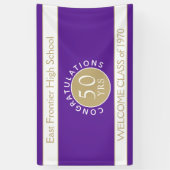 Schau! Banner CUSTOM 50 Yr Wiedersehen (Vertikal)