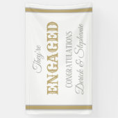 Schau! Banner für CUSTOM-Verlobung (Vertikal)