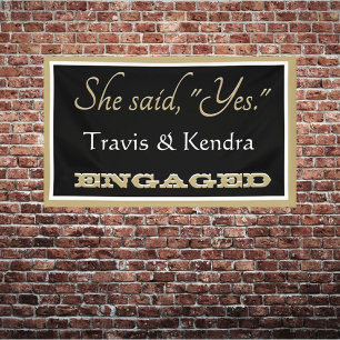 Schau! Banner für kundenspezifisches Engagement