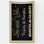 Schau! Banner für kundenspezifisches Engagement (Vertikal)