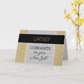 Schau! Benutzerdefinierte Glückwunsch auf der neue Karte (Gelbe Blume)