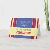 Schau! Benutzerdefinierte Grade Vervollständigungs Karte (Vorderseite)