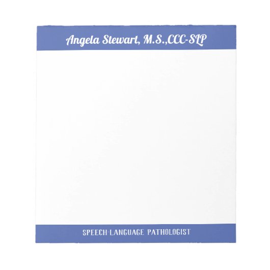 Schau! Classic Custom SLP Notizblock! Notizblock (Vorderseite)