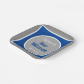 Schau! Custom Bar Mitzvah Pappteller (Gewinkelt)