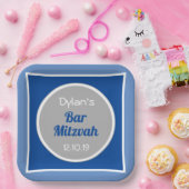 Schau! Custom Bar Mitzvah Pappteller (Party)