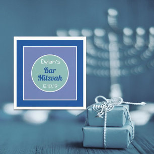 Schau! Custom Bar Mitzvah Servietten