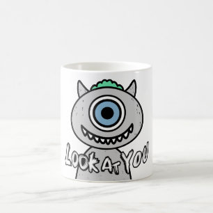 Schau dich an kaffeetasse