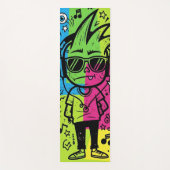 Schau dich an Skateboard Yogamatte (Vorderseite)