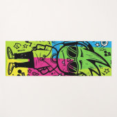 Schau dich an Skateboard Yogamatte (Vorderseite (Horizontal))