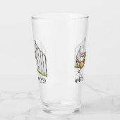 Schau dir das an! Hund - Agility lustig schwingend Glas (Links)