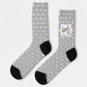 Schau dir das an! Hund - Agility lustig schwingend Socken (Linkes Detail)