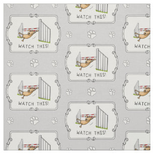 Schau dir das an! Hund - lustiges Agility Stoff