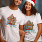 Schau dir das Weihnachtshaus in den Hallen an T-Shirt