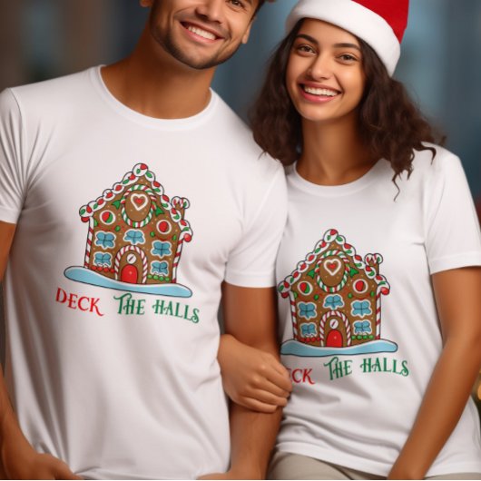 Schau dir das Weihnachtshaus in den Hallen an T-Shirt