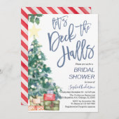 Schau dir das Winter Weihnachtsfest in den Hallen  Einladung (Vorne/Hinten)