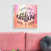 Schau dir das Wochenende hier aus Leinwanddruck (Insitu (Wohnzimmer))