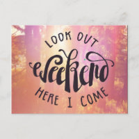 Schau dir das Wochenende hier aus