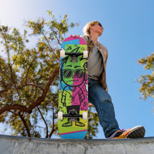 Schau dir dein Skateboard an