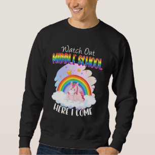 Schau dir die Mittelschule zurück zur Schule, Unic Sweatshirt