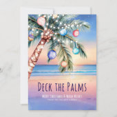 Schau dir die Weihnachten am Palms Beach an (Vorderseite)