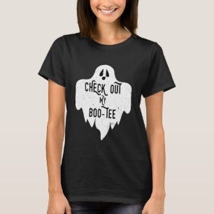 Schau Dir Mein Boo Halloween-Kostüm Gruselig an T-Shirt