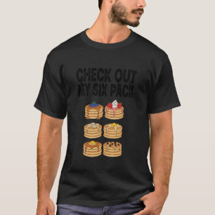 Schau Dir meinen Pfannkuchen-Turm Sechserpack an T-Shirt