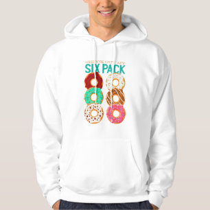 Schau Dir Meinen Sechs-Pack an - Lustige Donuts Wo Hoodie
